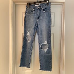 724 High Rise Straight Levi Jeans